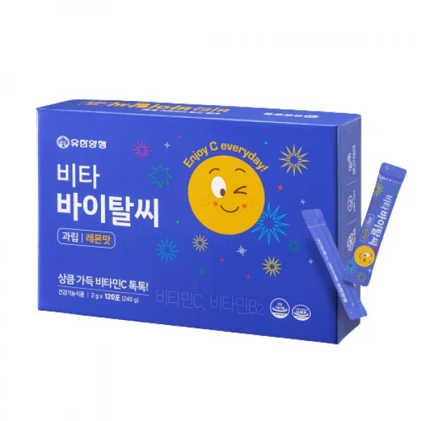 유한양행 비타 바이탈씨 과립 레몬맛 2g 제품 이미지
