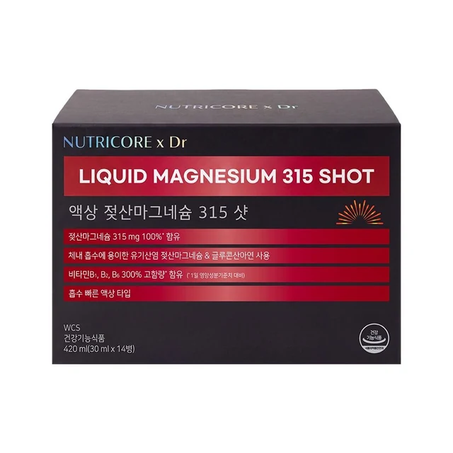 뉴트리코어 액상 젖산마그네슘 315 샷 30ml 제품 대표 이미지