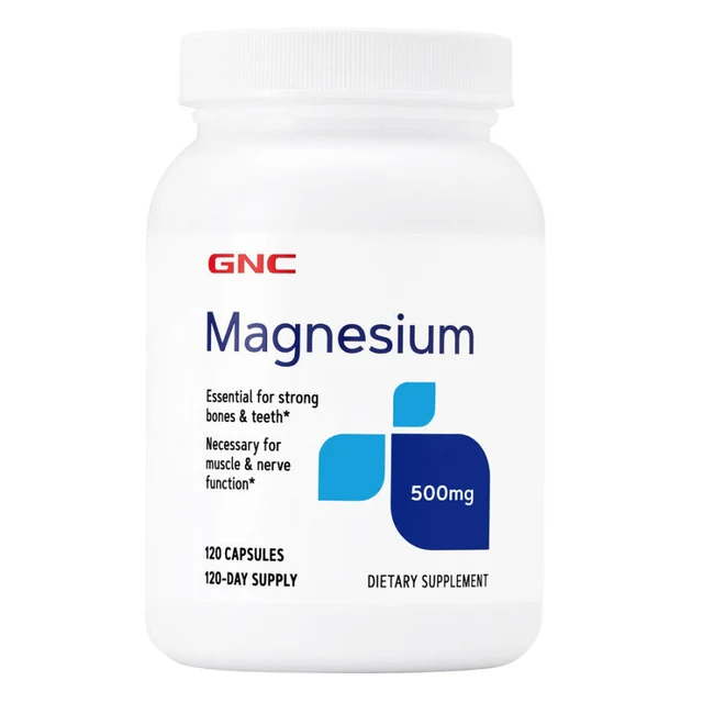 GNC 마그네슘 500mg 제품 이미지