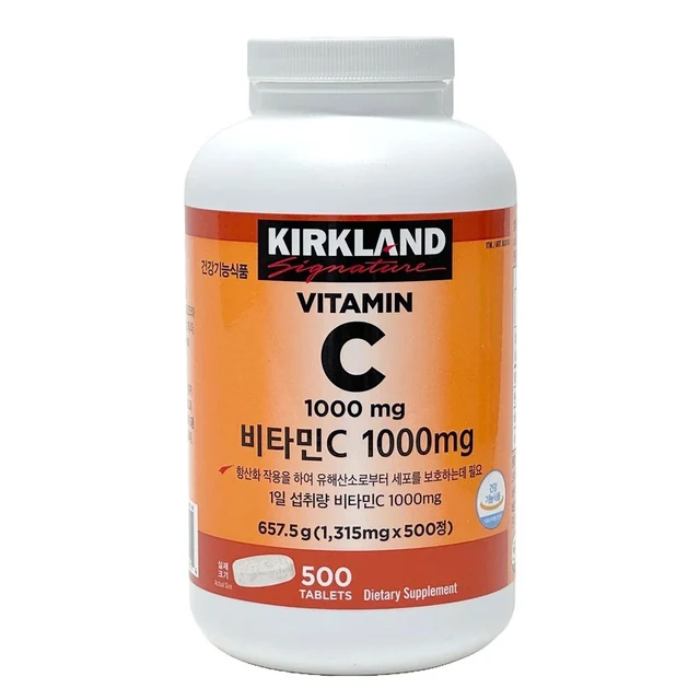 커클랜드 비타민C 1000mg 제품 이미지
