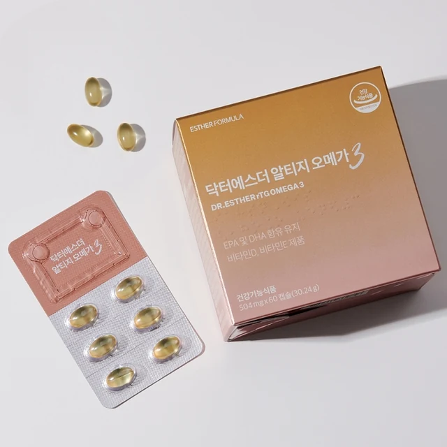닥터에스더 알티지 오메가3 제품 이미지