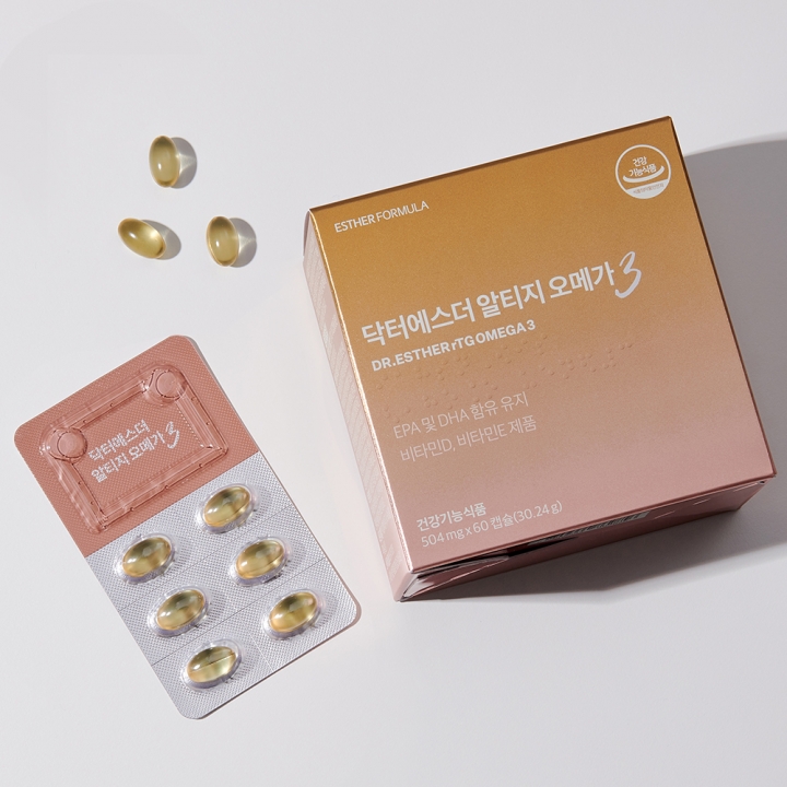 닥터에스더 알티지 오메가3 제품 이미지