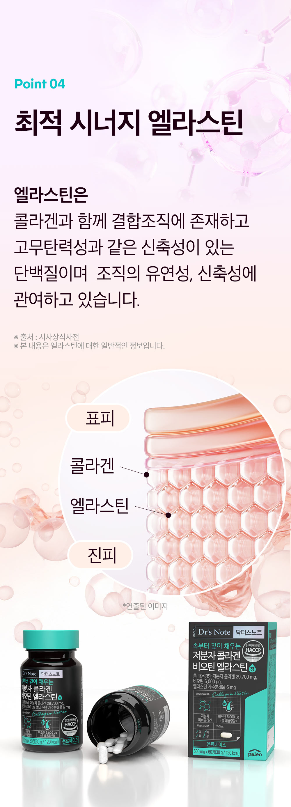 저분자 콜라겐 비오틴 엘라스틴 상품 설명 6